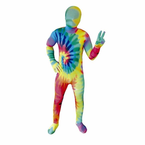 Rainbow Peace Morphsuits Kids M 3`5``- 4`5`` - Picture 3 of 3